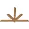 Ekena Millwork Kennewick Timber Gable Bracket, Western Red Cedar, 72"W x 48"H x 1 1/2"D x 5 1/2"F, 16/12 Pitch GBW072X48X0206KEN00SWR - alternate 2